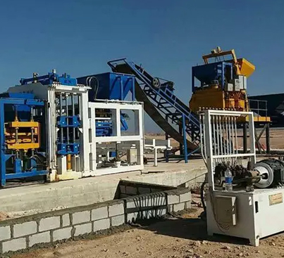 Concrete aerated block industry